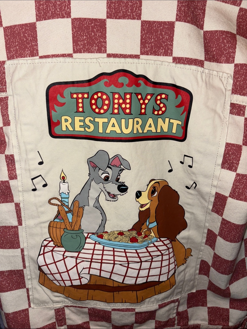 Disney’s Lady and the Tramp Denim Jacket 🍝